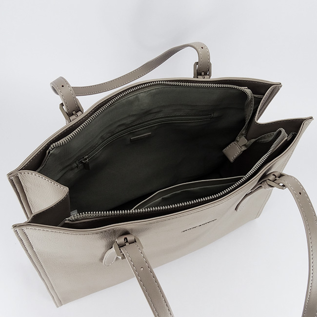 Geanta bej David Jones Paris de talie mare CM8234 M13 [9]