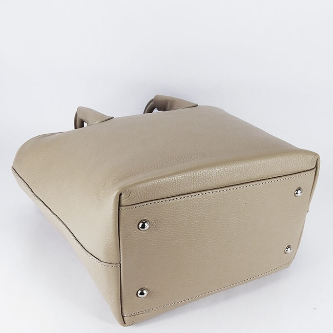 Geanta bej din piele naturala 8966 123 [4]