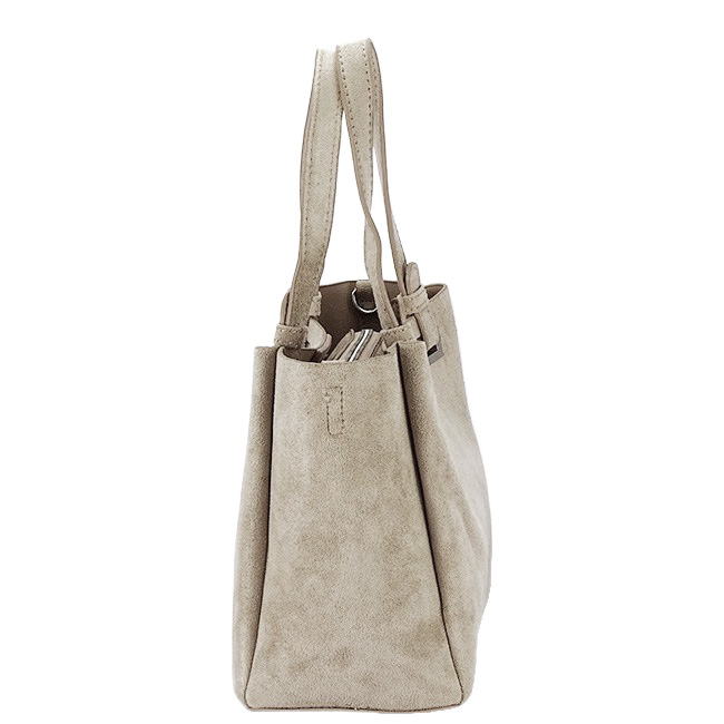 Geanta bej din velur DIANA&CO DHJ929-2 M13 [4]