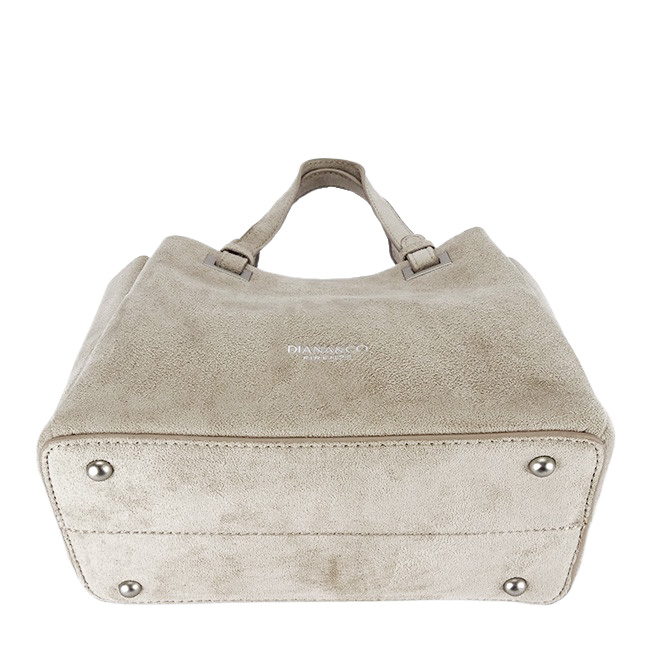 Geanta bej din velur DIANA&CO DHJ929-2 M13 [7]