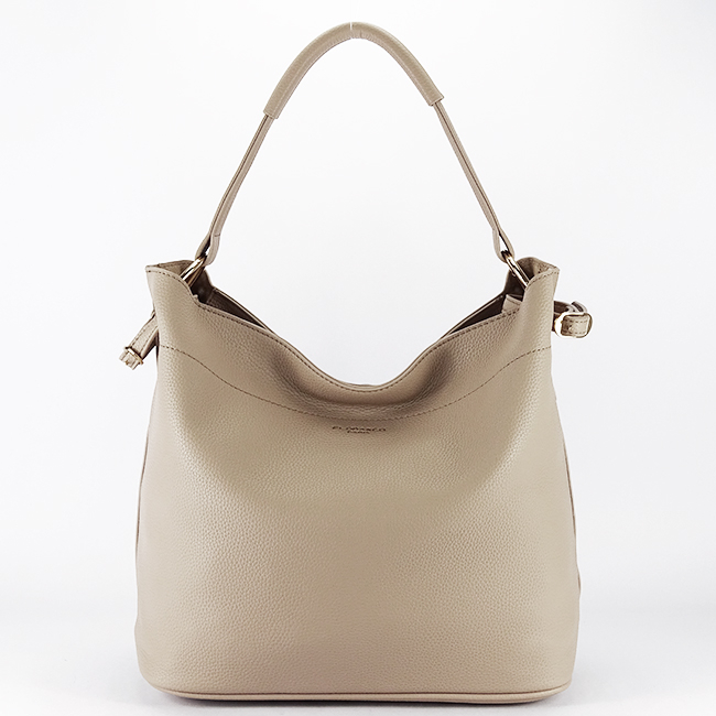 Geanta bej Flora&CO Paris cu borseta detasabila F6966 M11 [6]