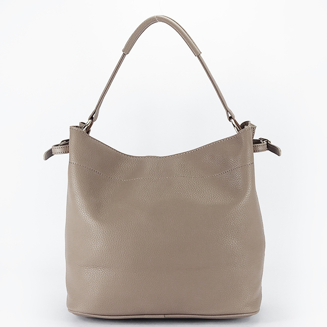 Geanta bej taupe Flora&CO Paris cu borseta detasabila F6966 M11 [5]