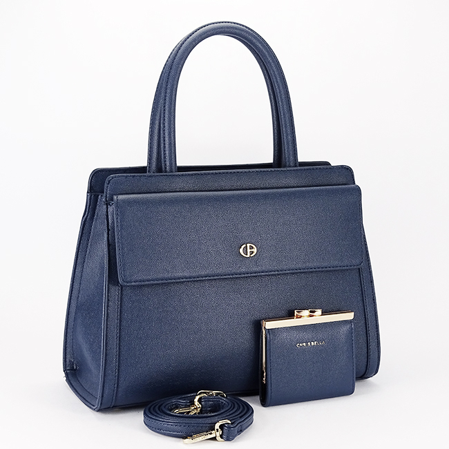 Geanta bleumarin Premium cu portofel CB2427-3 17 [2]