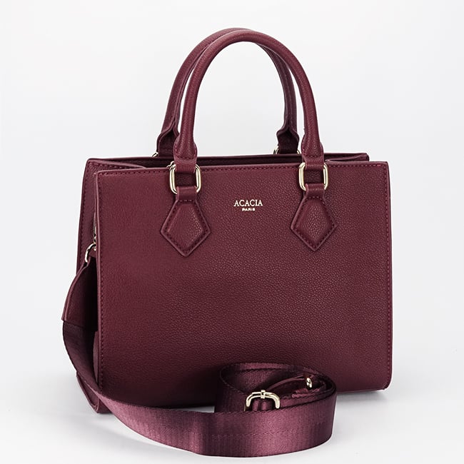 Geanta bordeaux casual Acacia Paris G-24256 15