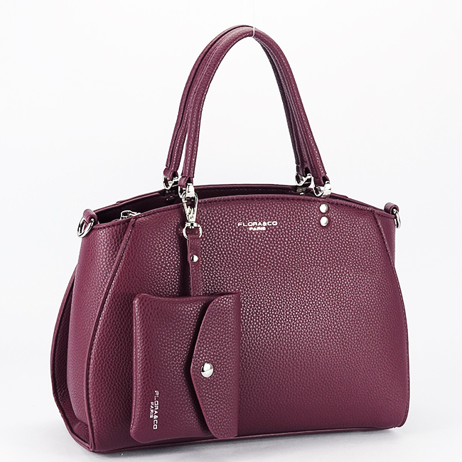 Geanta bordeaux FloraCo Paris F8524 15
