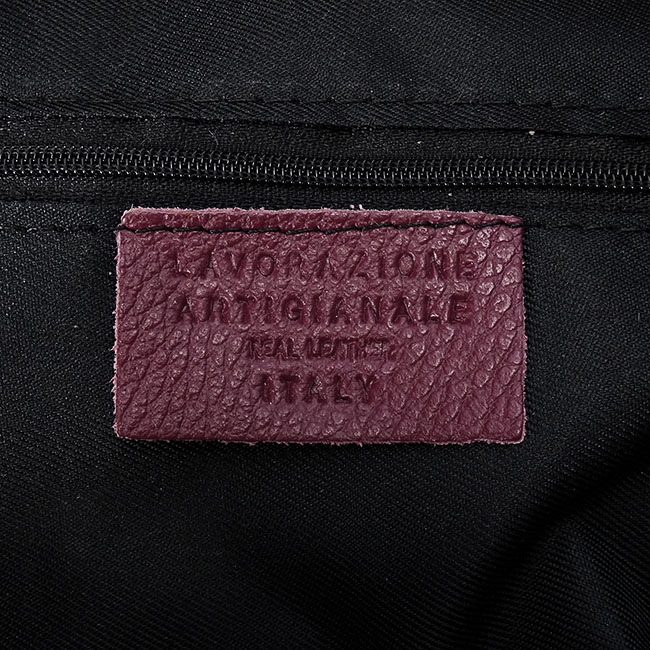 Geanta bordo din piele naturala 2 in 1 8919 132 [10]