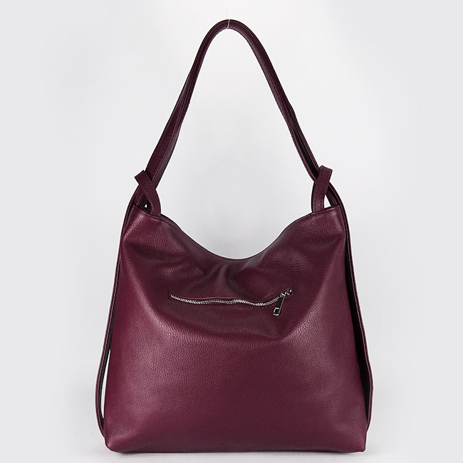 Geanta bordo din piele naturala 2 in 1 8919 132 [5]