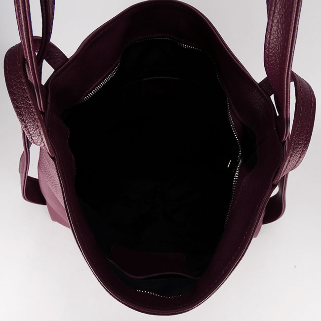 Geanta bordo din piele naturala 2 in 1 8919 132 [8]