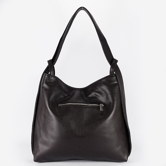 Geanta cafenie din piele naturala 2 in 1 8919 132 [5]