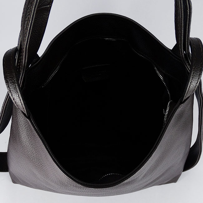 Geanta cafenie din piele naturala 2 in 1 8919 132 [8]