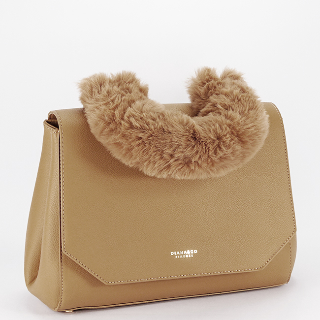 Geanta camel cu maner imbalnit DIANA&CO DJD3410-4 11 [3]
