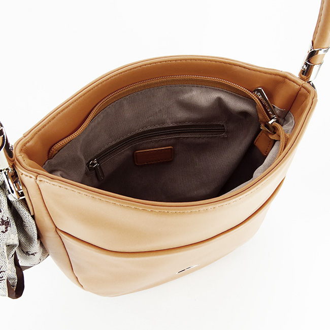 Geanta camel deschis David Jones CM6486 14 [7]