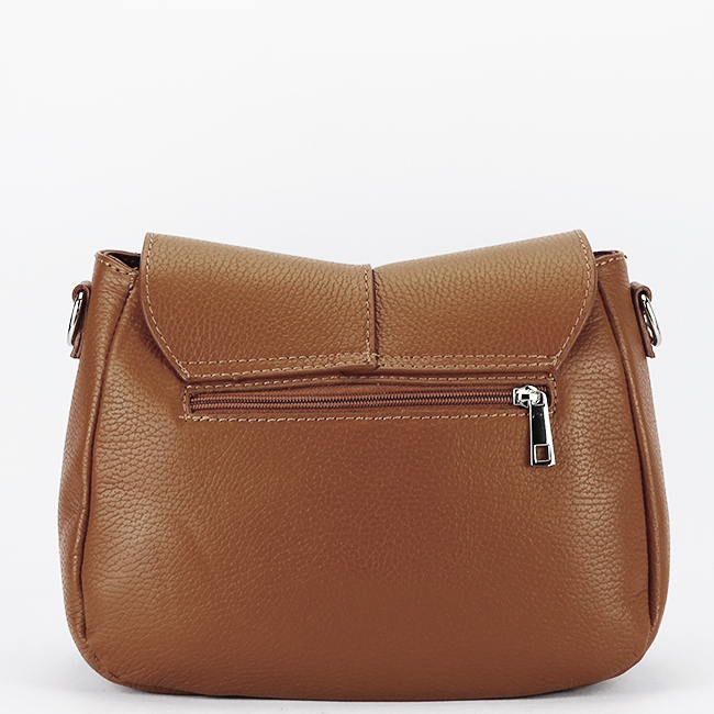 Geanta camel din piele naturala 8960 123 [6]