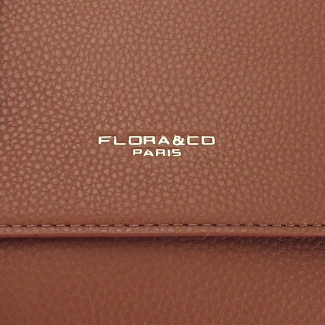 Geanta camel Flora&Co Paris cu esarfa FS1026 14 [9]