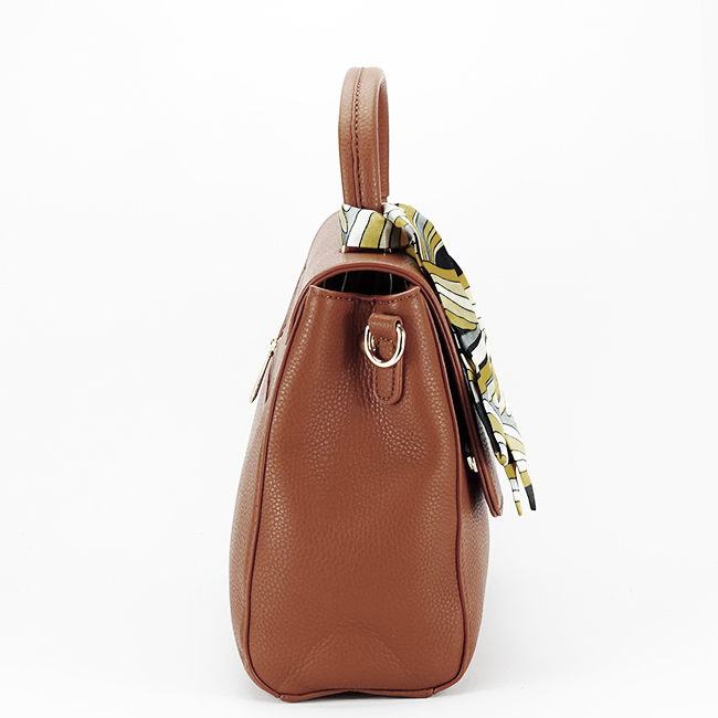 Geanta camel Flora&Co Paris cu esarfa FS1026 14 [4]
