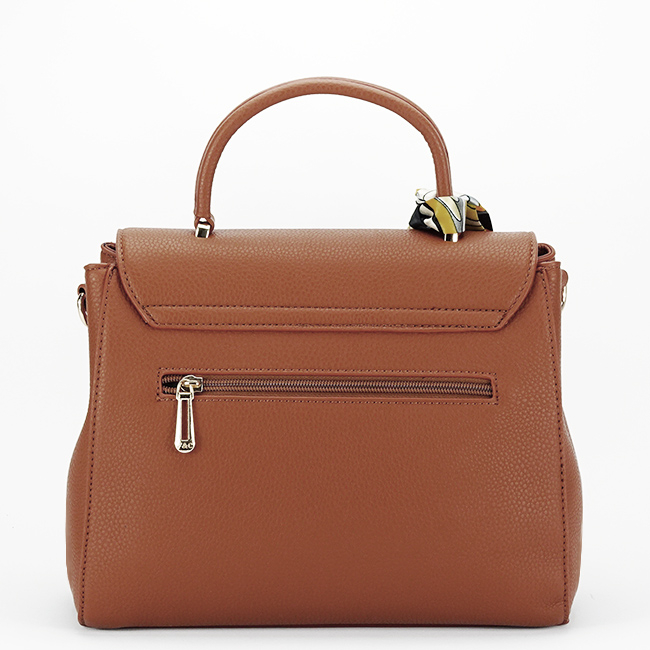 Geanta camel Flora&Co Paris cu esarfa FS1026 14 [5]