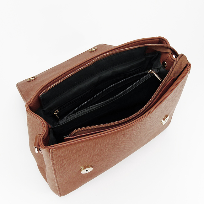 Geanta camel Flora&Co Paris cu esarfa FS1026 14 [8]