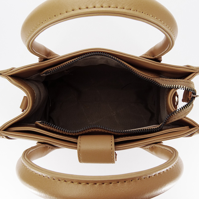 Geanta camel medie David Jones Paris 7187-1 11 [6]