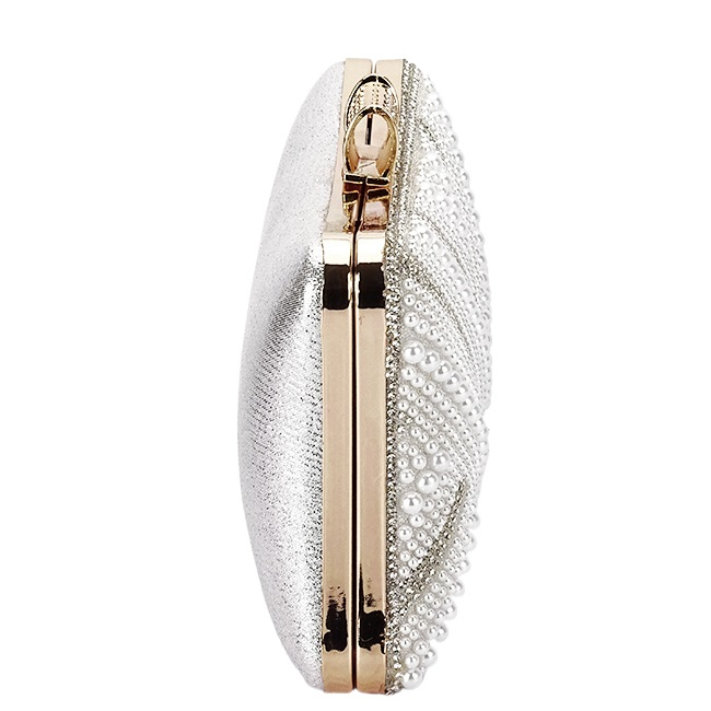 Geanta clutch arginite cu perle ABYH-866 01 [4]