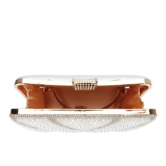 Geanta clutch arginite cu perle ABYH-866 01 [8]