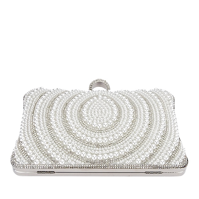 Geanta clutch arginite cu perle BYH-866 07 [5]
