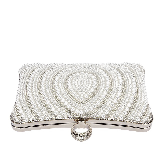 Geanta clutch arginite cu perle BYH-866 07 [6]