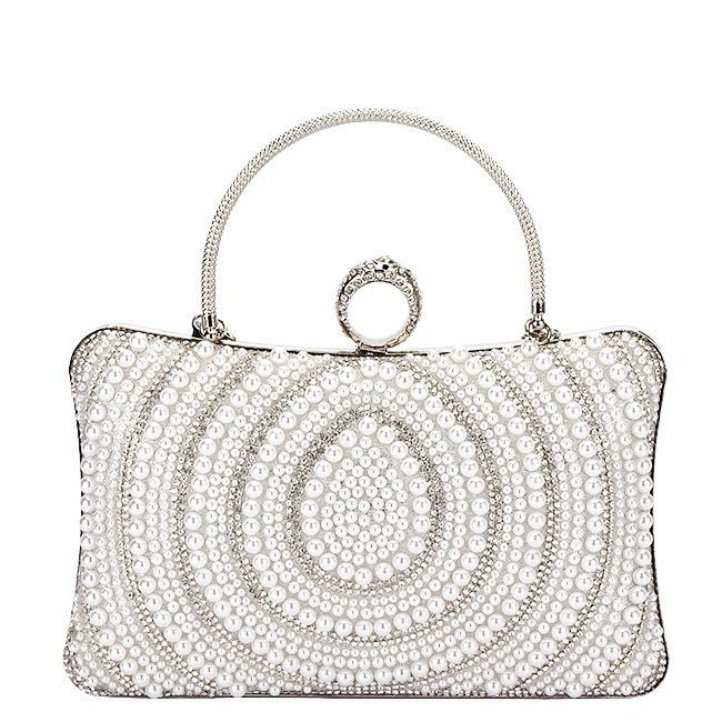 Geanta clutch arginite cu perle BYH-866 07 [2]