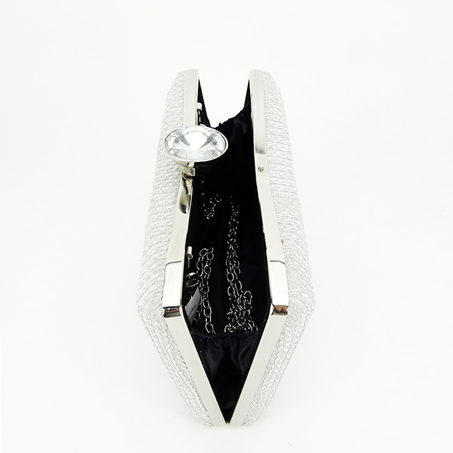 Geanta clutch argintie BJH-22718 05 [7]