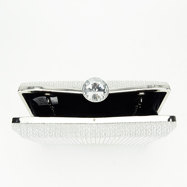 Geanta clutch argintie BJH-22718 05 [6]