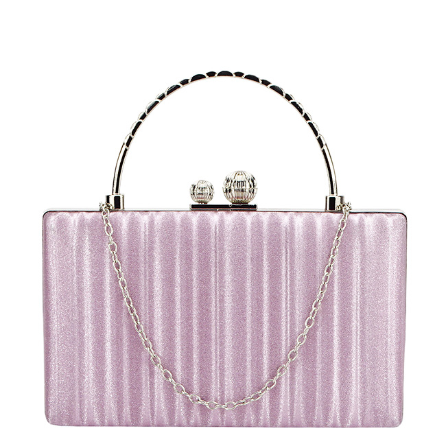 Geanta roz, clutch cu maner BME-622 05 [2]