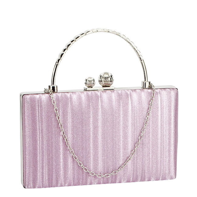 Geanta roz, clutch cu maner BME-622 05 [3]