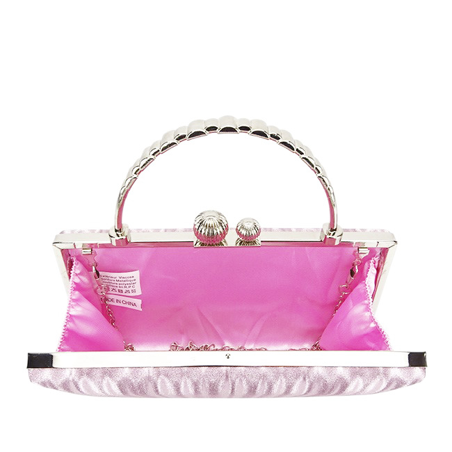 Geanta roz, clutch cu maner BME-622 05 [8]