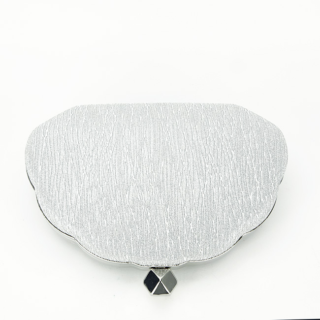 Geanta clutch argintiu cu sclipici BHY-5041 05 [6]