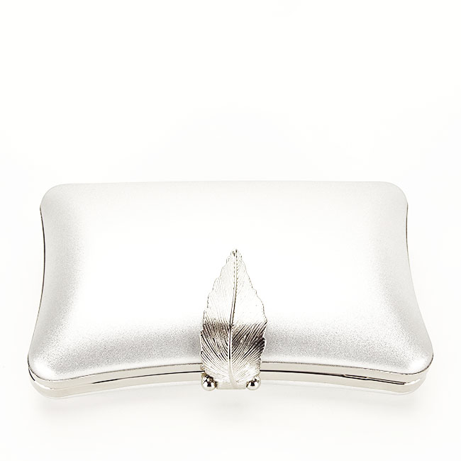 Geanta clutch simplu BME-600  05 Argintiu [5]