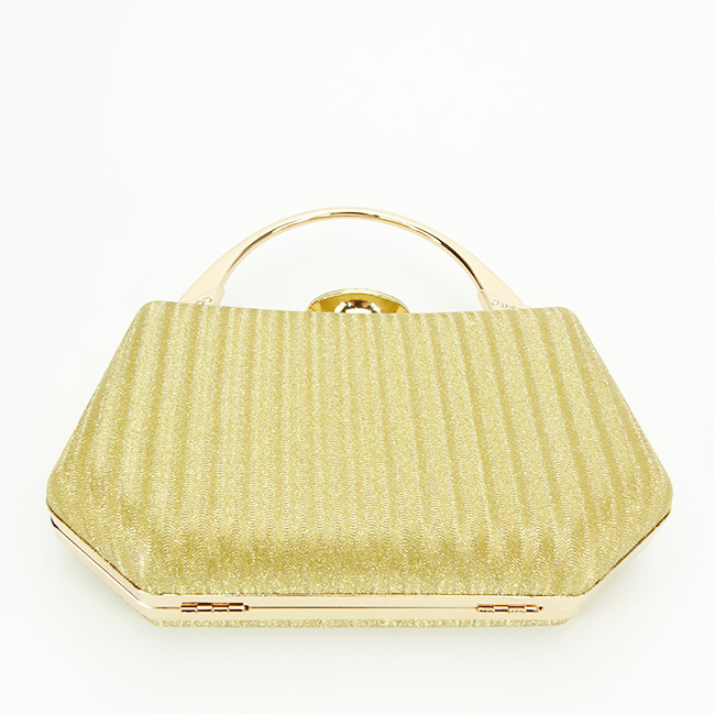 Geanta clutch aurie cu cristale si sclipici 55461 06 [4]