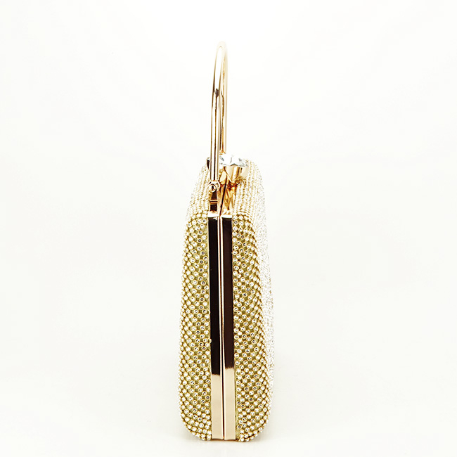 Geanta clutch aurie cu pietricele BYH-877 05 [4]