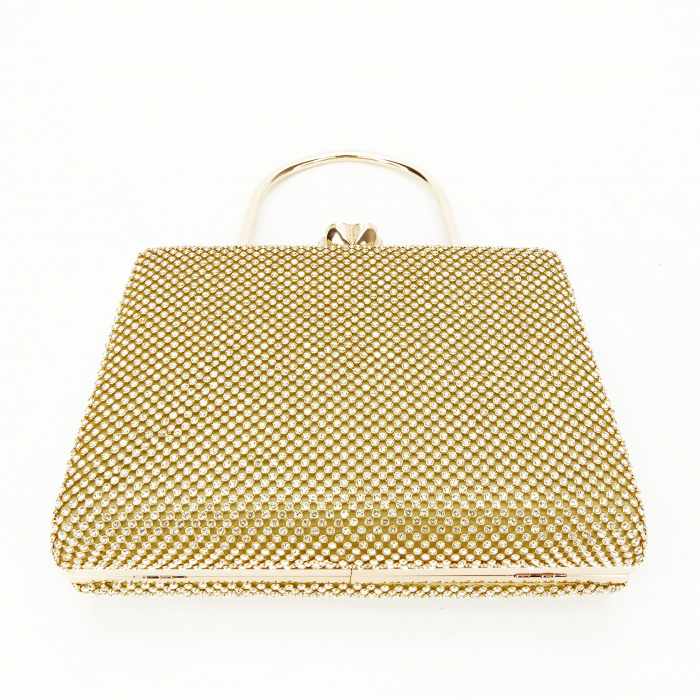 Geanta clutch aurie cu pietricele BYH-877 05 [5]