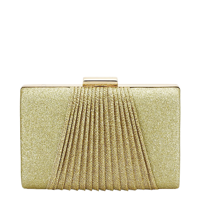 Geanta clutch auriu cu sclipici 1009 05 [3]