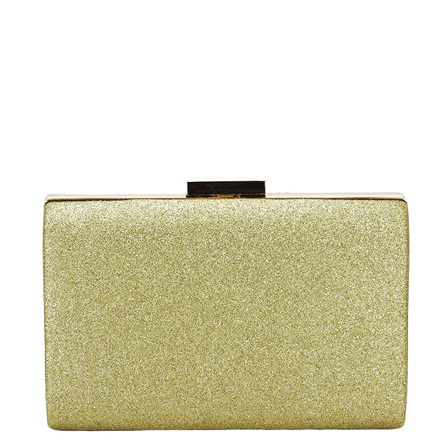 Geanta clutch auriu cu sclipici 1009 05 [5]