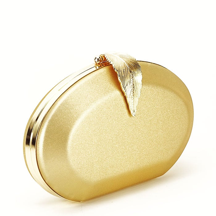 Geanta clutch auriu Margareta