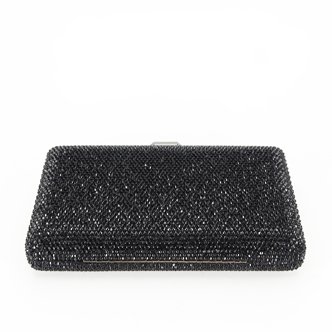 Geanta clutch cu pietricele BJH-715 06 Negru [6]