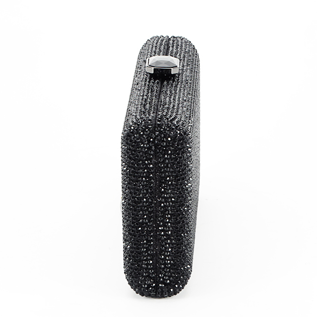 Geanta clutch cu pietricele BJH-715 06 Negru [3]