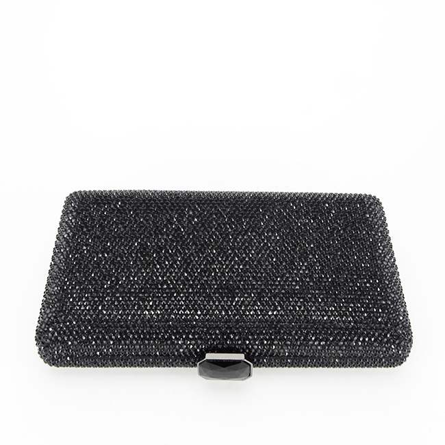 Geanta clutch cu pietricele BJH-715 06 Negru [5]