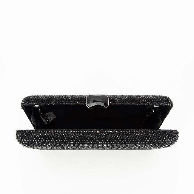 Geanta clutch cu pietricele BJH-715 06 Negru [7]