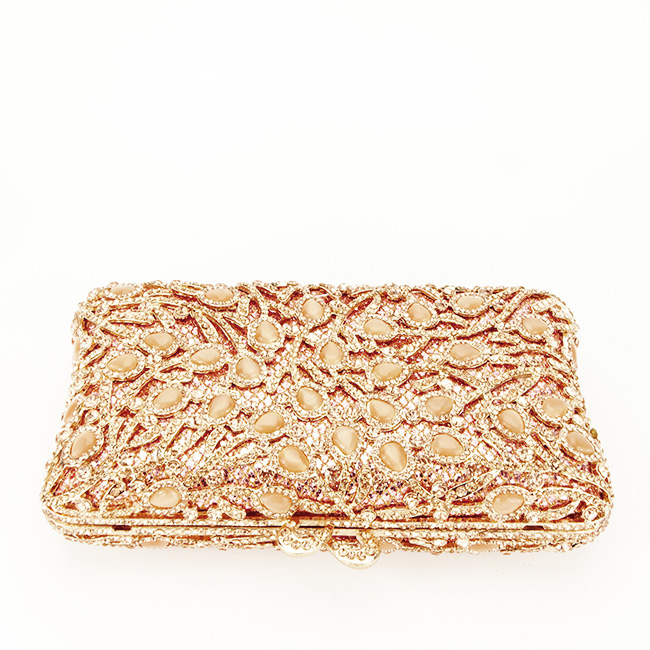 Geanta clutch de lux D7-5 06 Auriu rose [5]