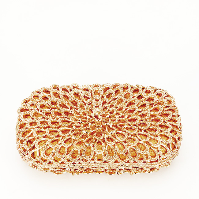 Geanta clutch de lux ME-1132 06  Auriu rose [6]