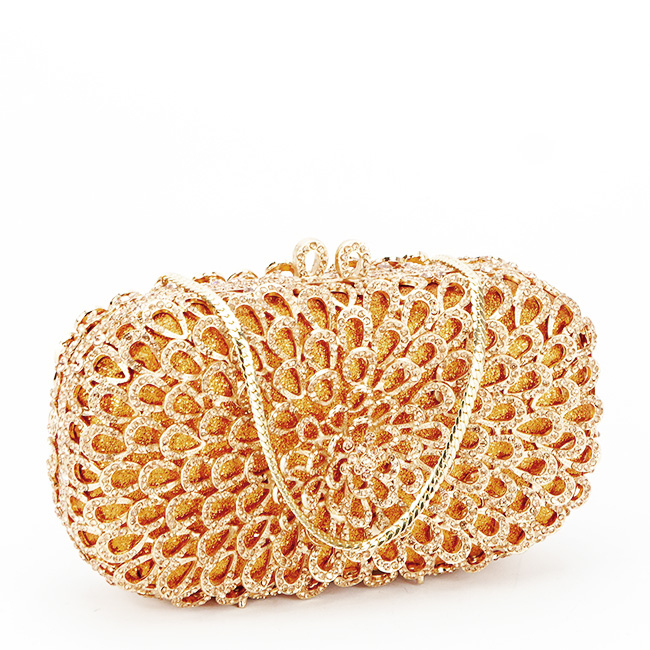 Geanta clutch de lux ME-1132 06  Auriu rose [2]