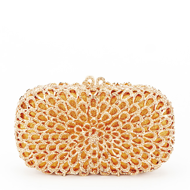 Geanta clutch de lux ME-1132 06  Auriu rose [4]