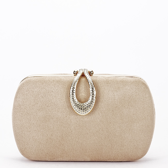 Geanta clutch eleganta bej BJH-756 05