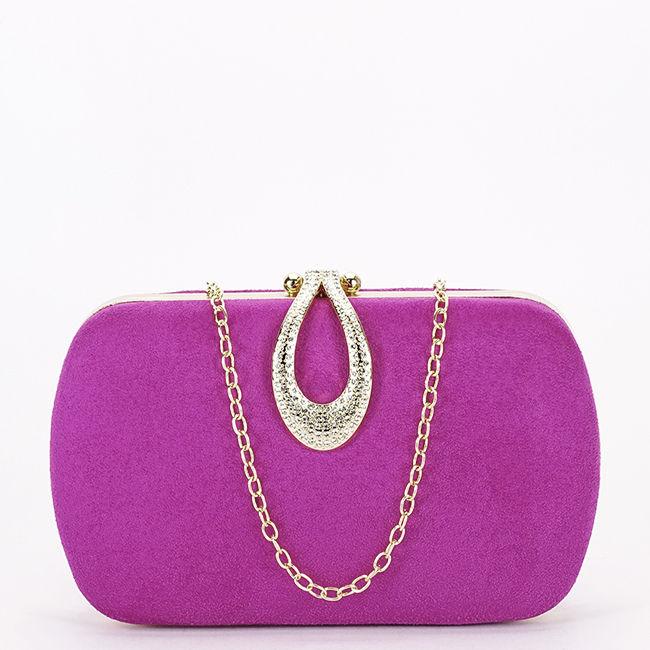 Geanta clutch eleganta fucsia inchis BJH-756 05 [2]